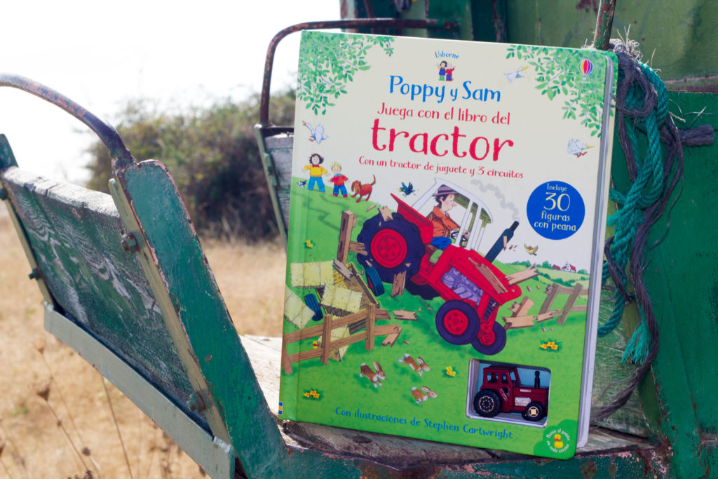 Poppy y Sam Libro del tractor - Portada
